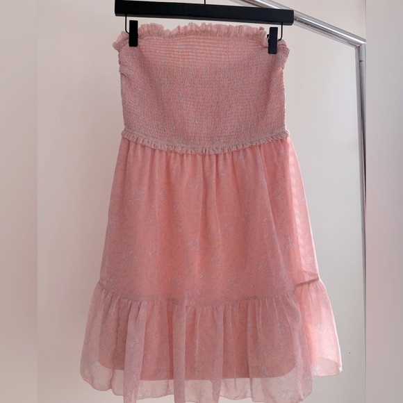 Design Lab Smocked Ruffle-Trim Babydoll Dress - Picture 2 of 6